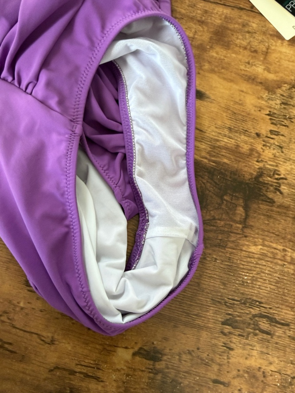 Profile By Gottex Purple Ruched One-Piece Swimsuit - Picture 5 of 8